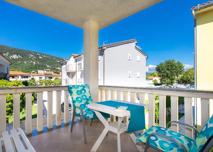 Apartment With Parking Space Baska, Krk - 23726 *